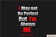BE YOURSELF